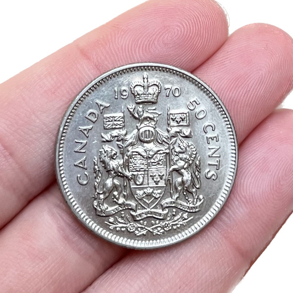 🎈$5 add on - CANADA 50 CENTS - Elizabeth II